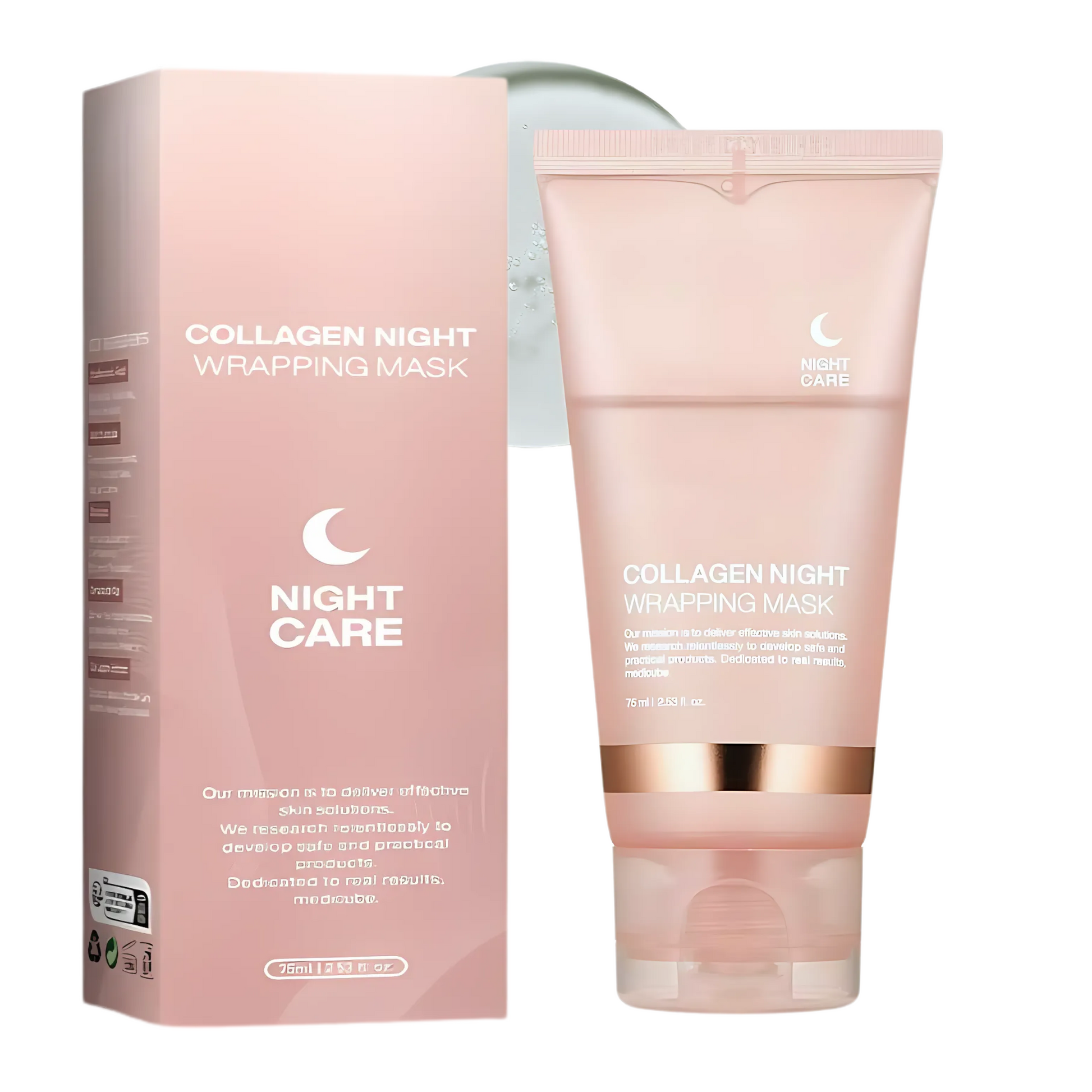 Maska Collagen Night Wrapping  - 75 ml Intensywne Nawilżenie